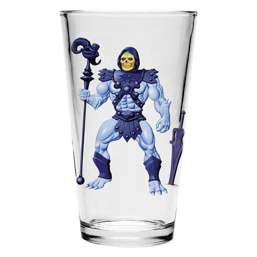 Masters of the Universe Skeletor Pint Glass